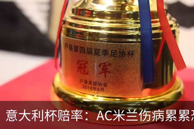 意大利杯赔率：AC米兰伤病累累恐难敌国米
